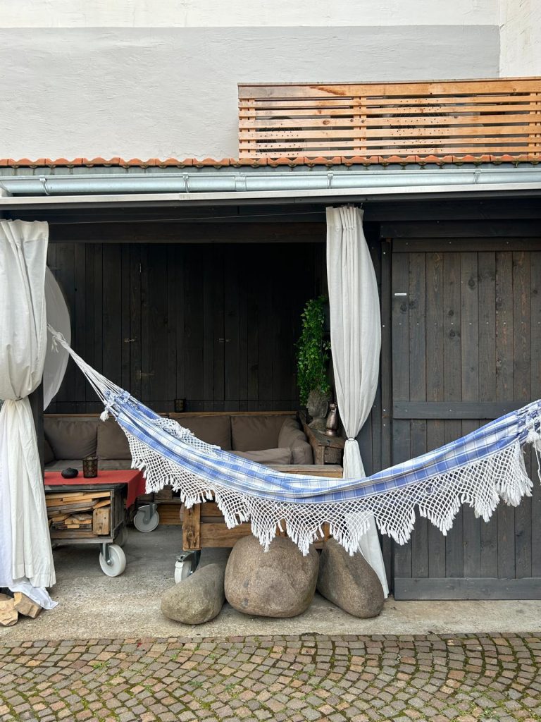 Relaxing in der Hängematte
